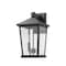 Z-Lite Beacon 2 Light Outdoor Wall Sconce, Oil Rubbed Bronze & Clear Beveled 568B-ORB - alternate 4